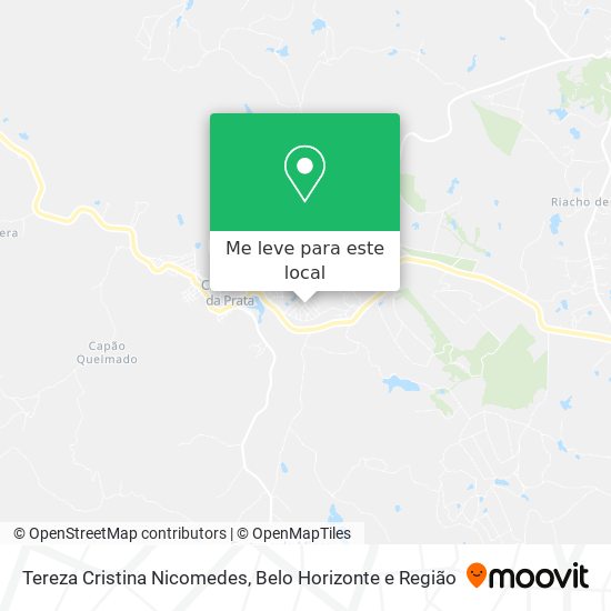 Tereza Cristina Nicomedes mapa