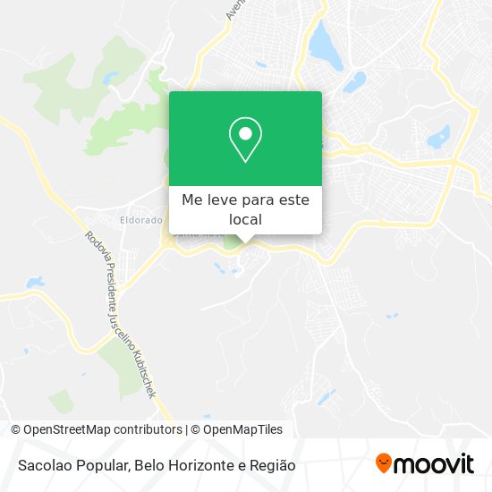 Sacolao Popular mapa