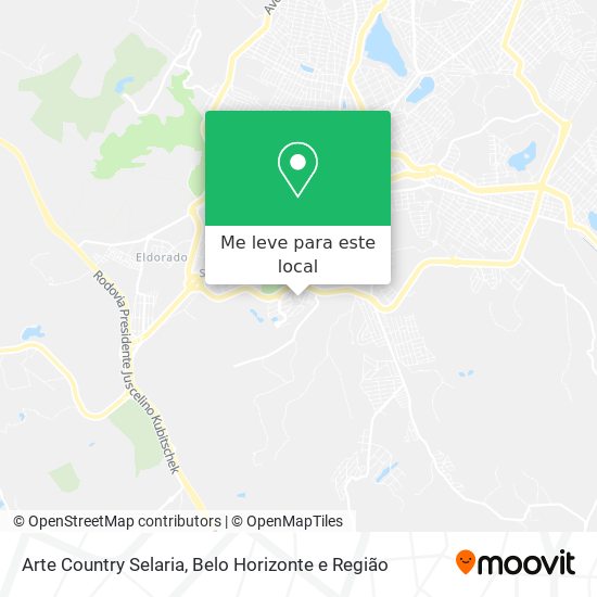 Arte Country Selaria mapa