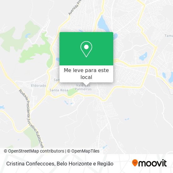 Cristina Confeccoes mapa