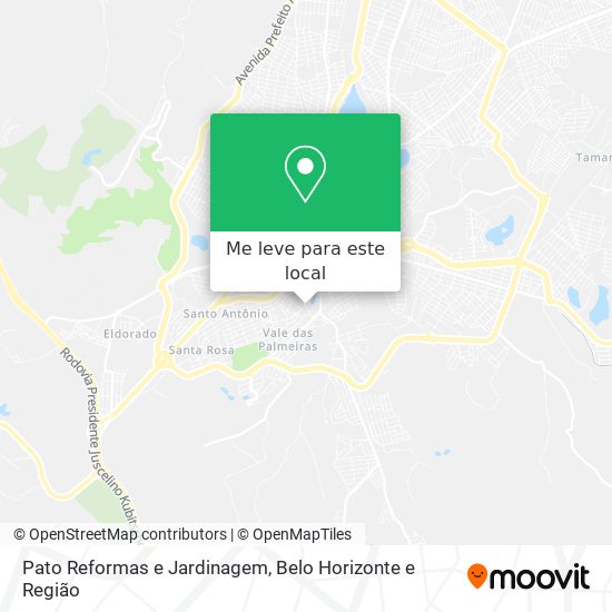Pato Reformas e Jardinagem mapa