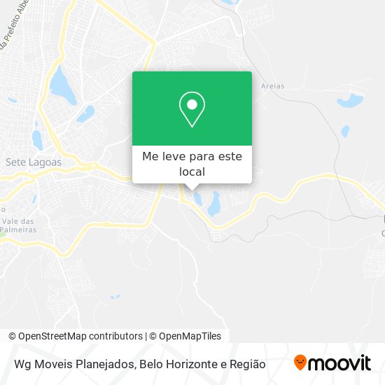 Wg Moveis Planejados mapa