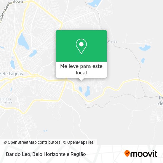 Bar do Leo mapa