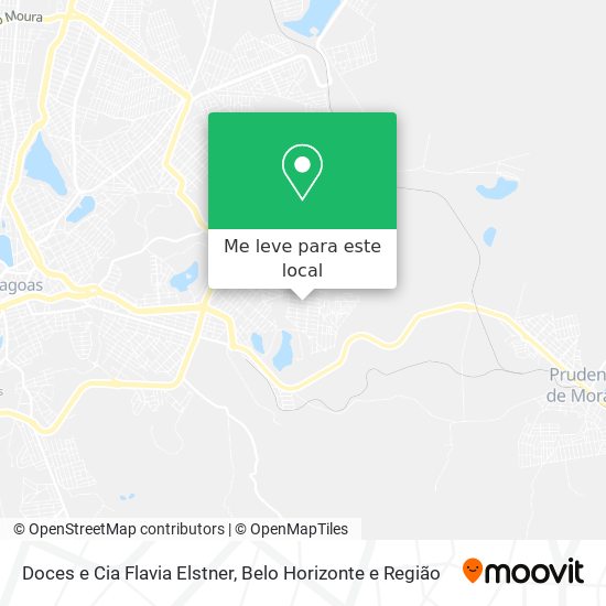 Doces e Cia Flavia Elstner mapa