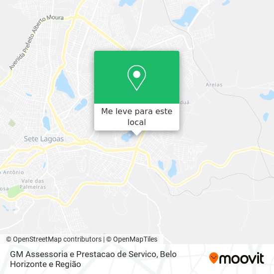 GM Assessoria e Prestacao de Servico mapa