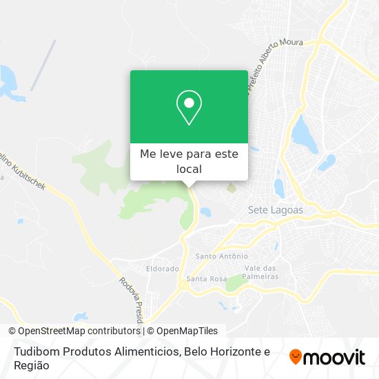 Tudibom Produtos Alimenticios mapa
