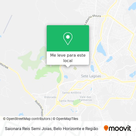 Saionara Reis Semi Joias mapa