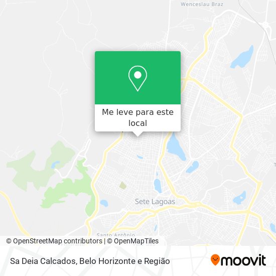 Sa Deia Calcados mapa