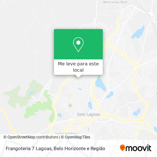 Frangoteria 7 Lagoas mapa