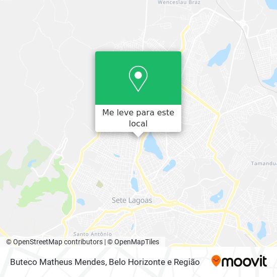 Buteco Matheus Mendes mapa
