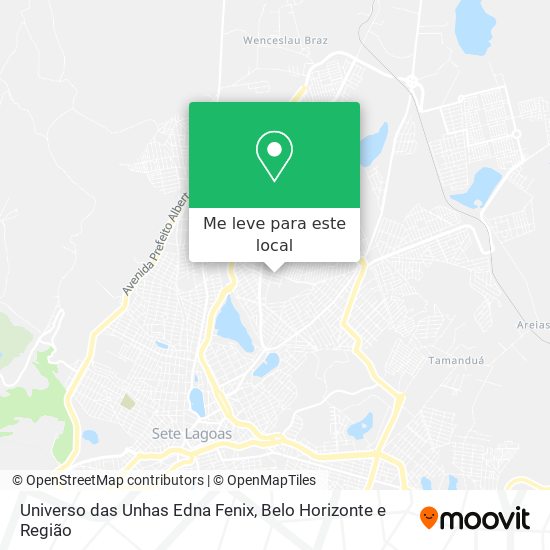 Universo das Unhas Edna Fenix mapa