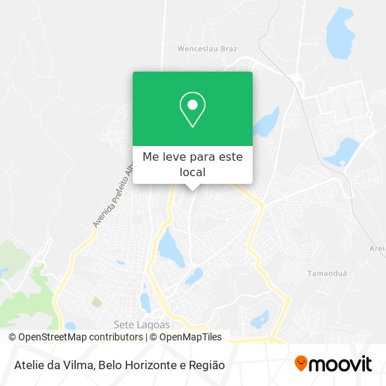 Atelie da Vilma mapa