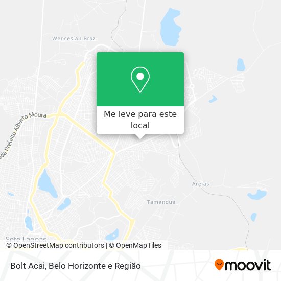 Bolt Acai mapa