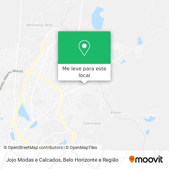 Jojo Modas e Calcados mapa