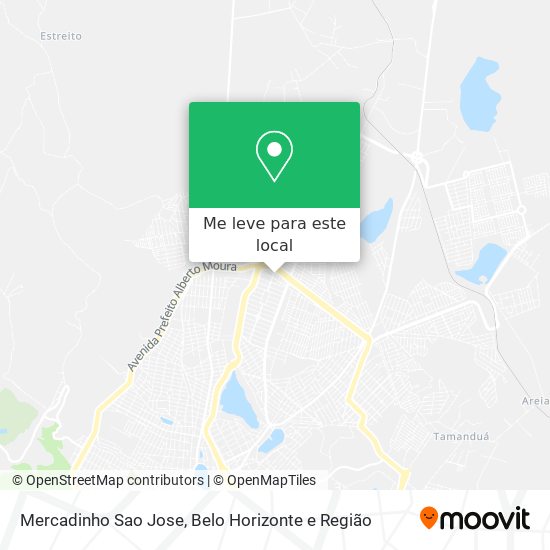 Mercadinho Sao Jose mapa