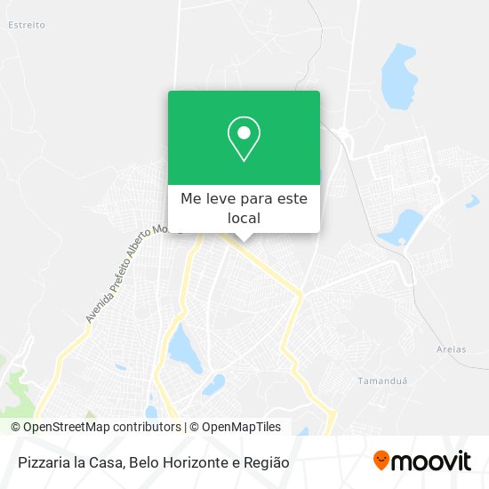 Pizzaria la Casa mapa