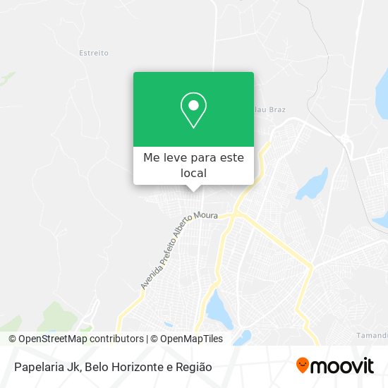 Papelaria Jk mapa