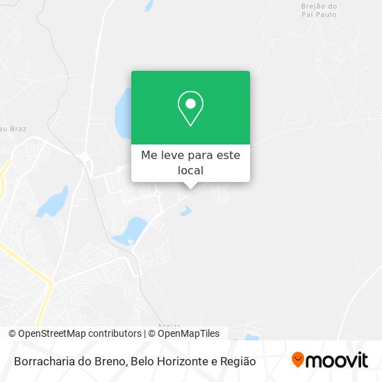 Borracharia do Breno mapa