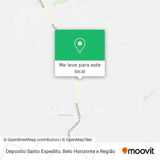 Deposito Santo Expedito mapa