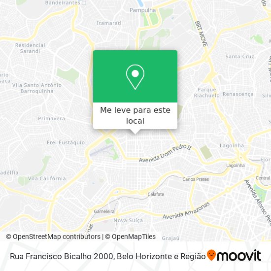 Rua Francisco Bicalho 2000 mapa