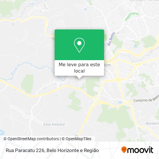 Rua Paracatu 226 mapa