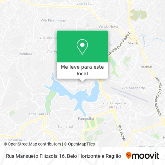 Rua Mansueto Filizzola 16 mapa