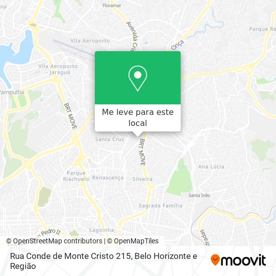 Rua Conde de Monte Cristo 215 mapa