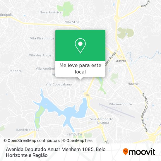 Avenida Deputado Anuar Menhem 1085 mapa