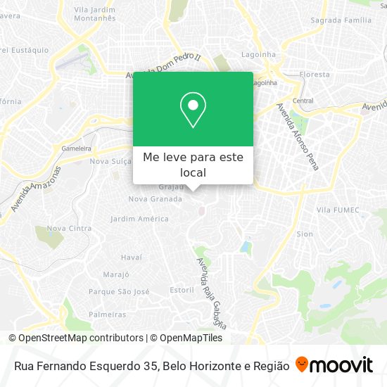 Rua Fernando Esquerdo 35 mapa