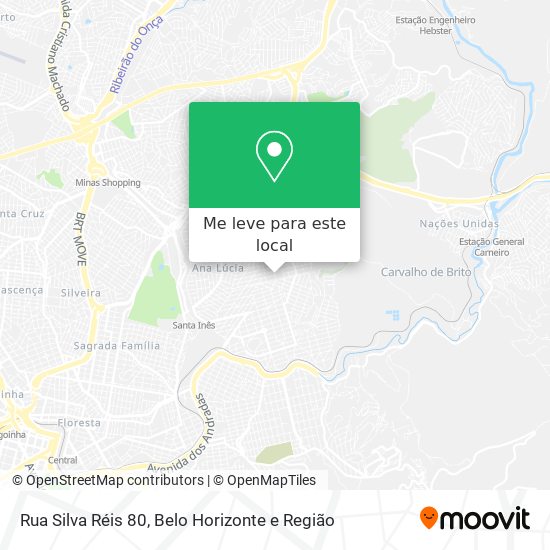 Rua Silva Réis 80 mapa