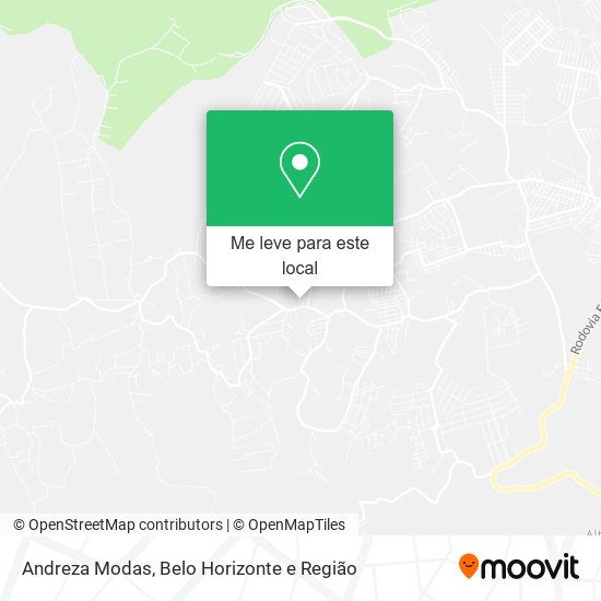 Andreza Modas mapa