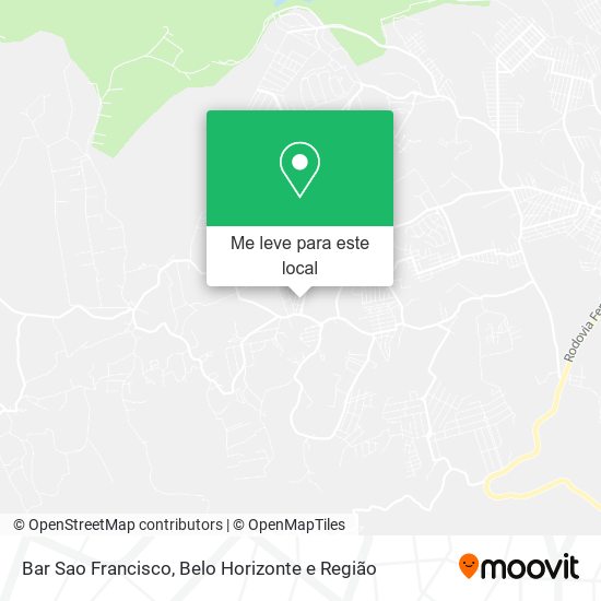 Bar Sao Francisco mapa