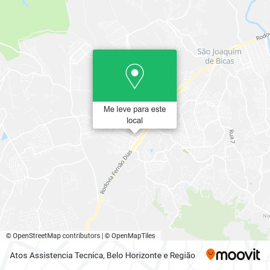 Atos Assistencia Tecnica mapa