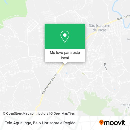 Tele-Agua Inga mapa