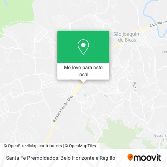 Santa Fe Premoldados mapa