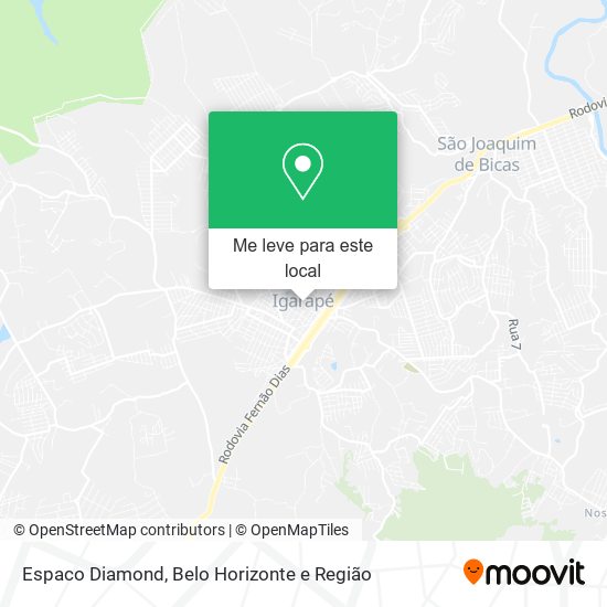 Espaco Diamond mapa
