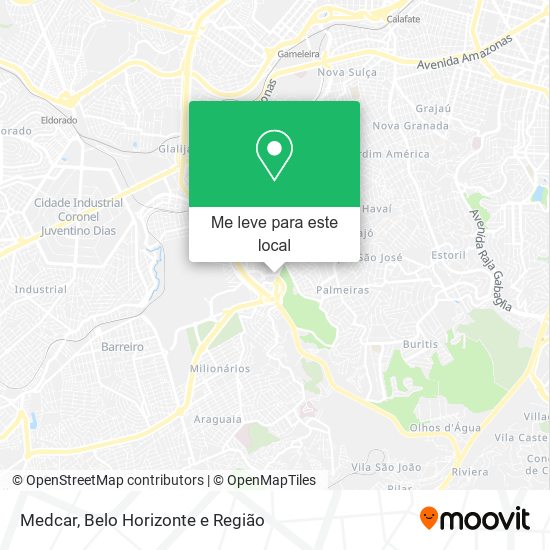 Medcar mapa