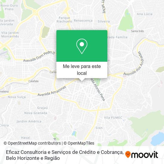 Eficaz Consultoria e Serviços de Crédito e Cobrança mapa