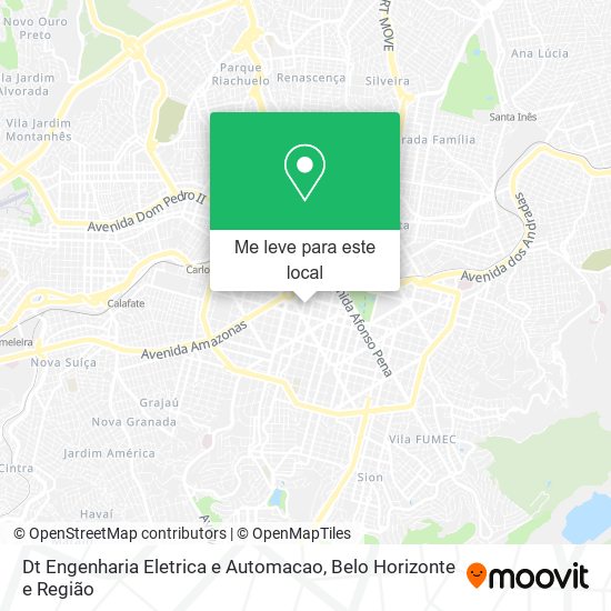 Dt Engenharia Eletrica e Automacao mapa