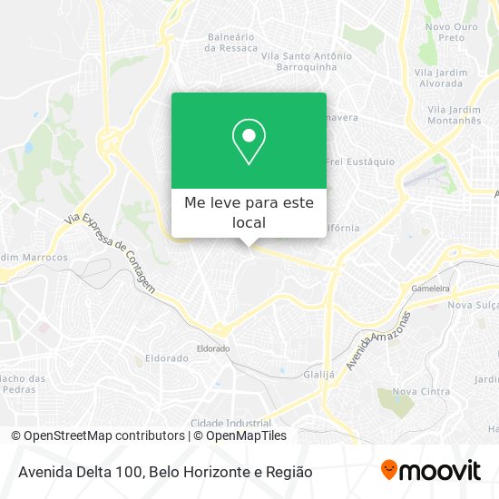 Avenida Delta 100 mapa