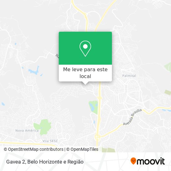 Gavea 2 mapa