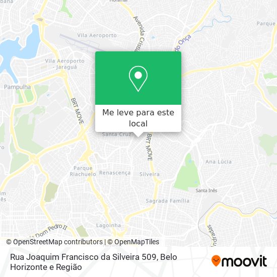 Rua Joaquim Francisco da Silveira 509 mapa