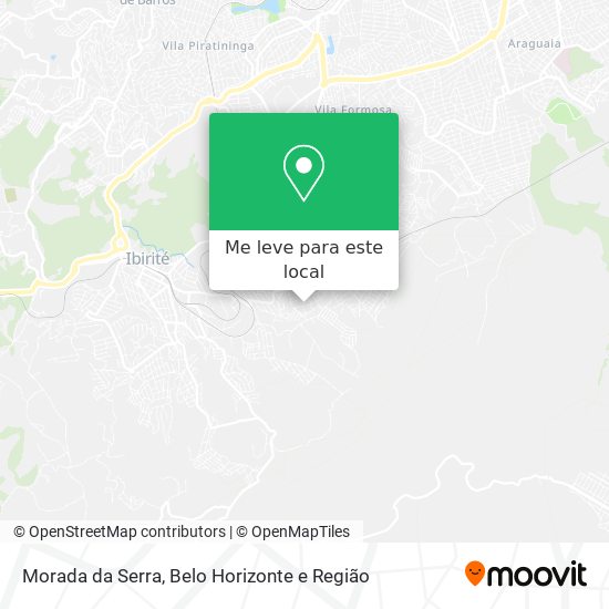 Morada da Serra mapa