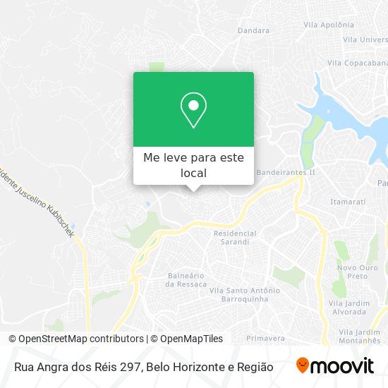 Rua Angra dos Réis 297 mapa