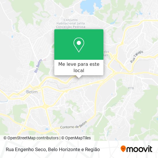 Rua Engenho Seco mapa