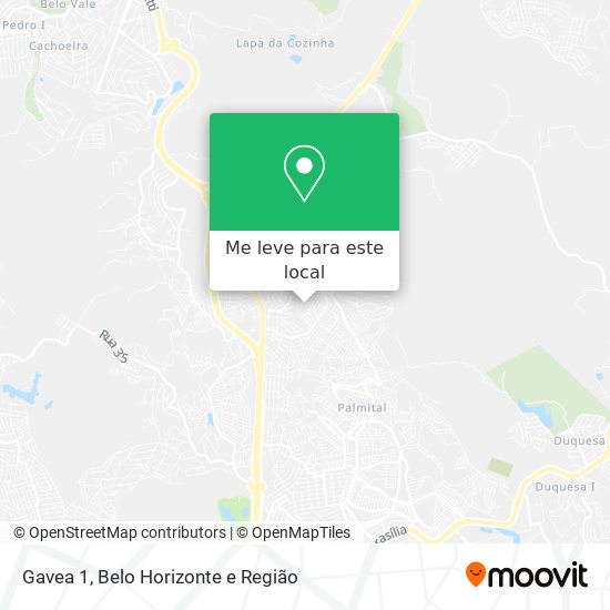 Gavea 1 mapa