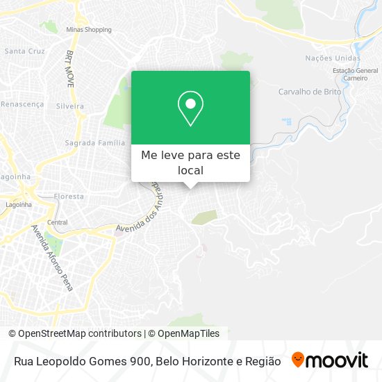 Rua Leopoldo Gomes 900 mapa