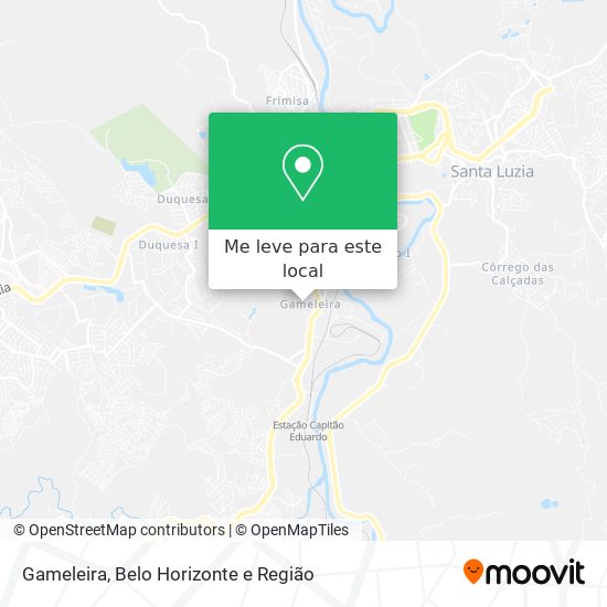 Gameleira mapa