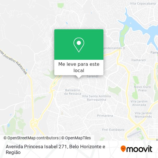 Avenida Princesa Isabel 271 mapa