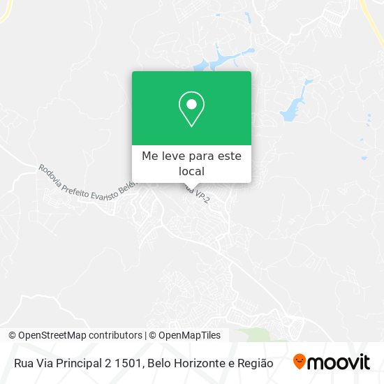 Rua Via Principal 2 1501 mapa